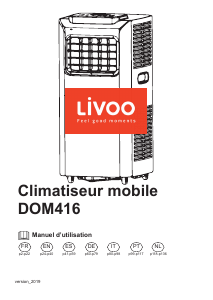 Manual de uso Livoo DOM416 Aire acondicionado