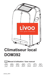 Manual de uso Livoo DOM392 Aire acondicionado