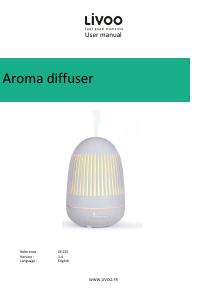 Manual Livoo DE155 Aroma Diffuser