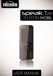 Manual Freeman T200 Speak Mobile Phone