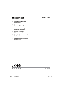 Manual Einhell TE-DS 20 E Lixadeira delta