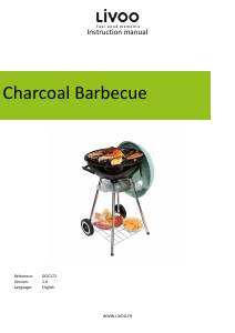 Manual Livoo DOC172R Barbecue