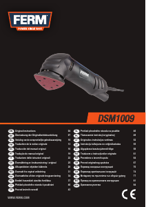Прирачник FERM DSM1009 Триаголна брусилка
