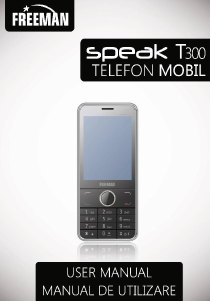 Manual Freeman T300 Speak Telefon mobil