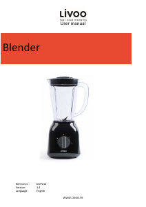 Manual Livoo DOP214 Blender