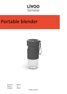 Manual Livoo DOP221G Blender