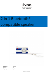 Manual Livoo TES218B Speaker