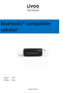 Manual Livoo TES225N Speaker