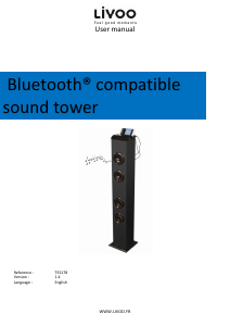 Manual Livoo TES178 Speaker