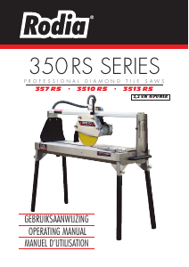 Manual Rodia 357RS Tile Cutting Machine