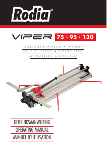 Manual Rodia Viper 75 Tile Cutting Machine