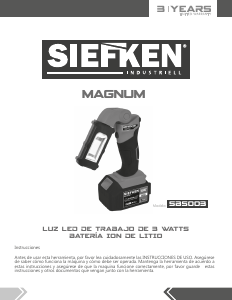 Manual Siefken SBS003 Flashlight