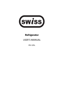 Manual Swiss HS 121L Refrigerator