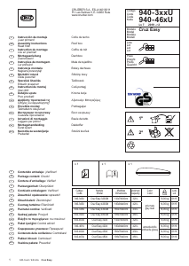 Manual de uso Cruz Easy 320A Cofre portaequipajes