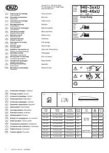 Bedienungsanleitung Cruz Easy 420A Dachbox