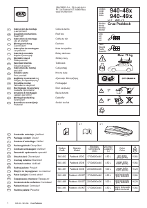 Hướng dẫn sử dụng Cruz Paddock 450GT Hộp gắn mái