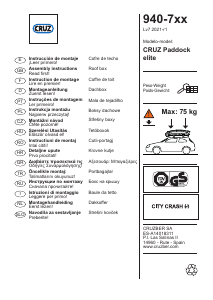 Kullanım kılavuzu Cruz Paddock elite 400B Portbagaj