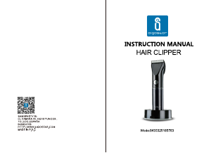 Manual Aigostar 8433325185763 Hair Clipper