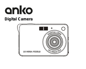 Handleiding Anko 18 Megapixel Digitale camera