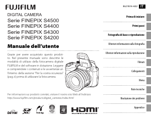 Manuale Fujifilm FinePix S4400 Fotocamera digitale