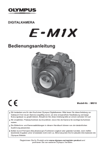 Bedienungsanleitung Olympus E-M1X Digitalkamera