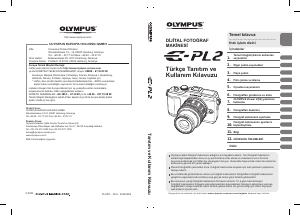 Kullanım kılavuzu Olympus E-PL2 Dijital kamera