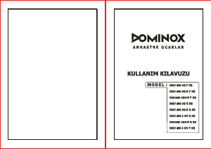 Kullanım kılavuzu Dominox DGH 460 3 GE S XS Ocak