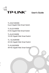 Manual TP-Link TL-SL2452WEB JetStream Smart Switch