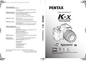 Kasutusjuhend Pentax K-x Digitaalne kaamera