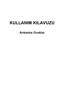 Kullanım kılavuzu Dominox DPFI 4 3 GA E Ocak