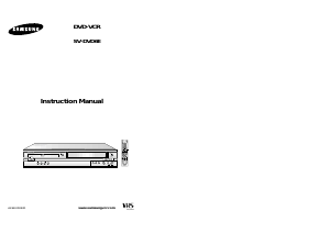 Handleiding Samsung SV-DVD6E DVD-Video combinatie