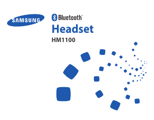 Manuale Samsung BHM1100 Headset