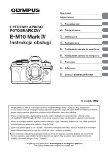 Instrukcja Olympus E-M10 Mark IV Aparat cyfrowy