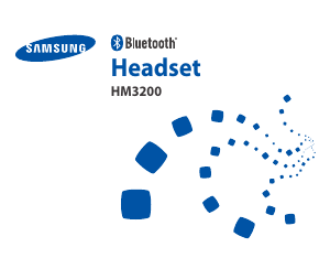 Bedienungsanleitung Samsung BHM3200 Headset