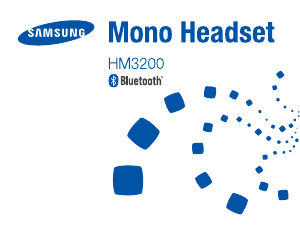 Bruksanvisning Samsung BHM3200 Headsett