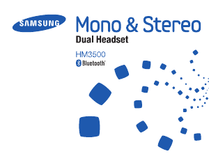 Manual de uso Samsung BHM3500 Headset