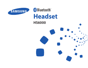 Manual de uso Samsung BHS6000 Headset