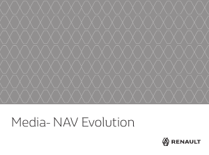 كتيب Renault Media - NAV Evolution جهاز ملاحة للسيارة