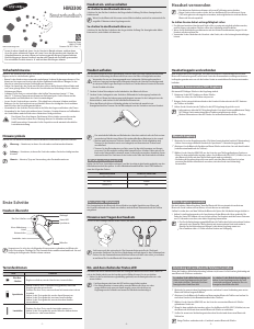 Bedienungsanleitung Samsung HM-3300 Headset