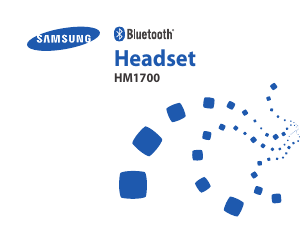 Manual Samsung HM1700 Headset