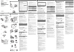 Manual de uso Sony M-200MC Grabador de cassette