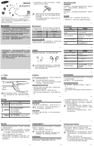 说明书 三星 HM6000 耳机