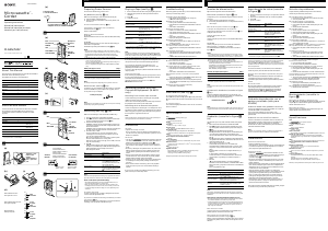 Manuale Sony M-540V Registratore a cassette