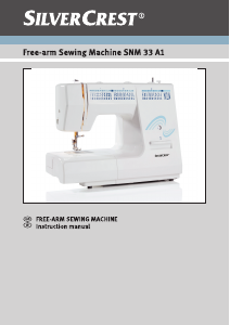 Manual SilverCrest SNM 33 A1 Sewing Machine