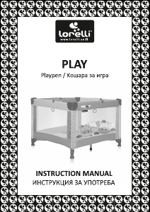 Instrukcja Lorelli Play Łóżko dziecięce