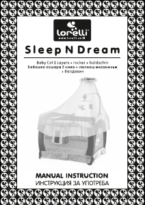 Priručnik Lorelli Sleep n Dream 2 Kolijevka