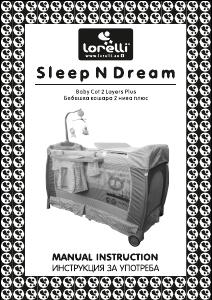 Priručnik Lorelli Sleep n Dream 2 Plus Kolijevka