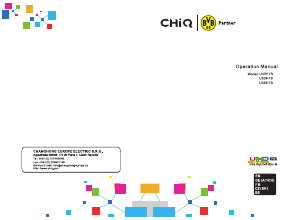 Manuál Chiq U43H7S LED televize