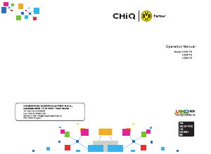Manual de uso Chiq U55H7S Televisor de LED