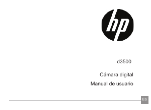 Manual de uso HP d3500 Cámara digital